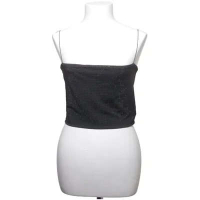 Crop top (Svart) från Vera & Lucy Elastan, Polyester