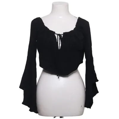 Crop top (Sort) fra Urban Outfitters Bomuld, Viscose