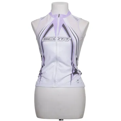 Cykeltröja (Vit, Lila, Grå) från Scott Elastan, Polyester