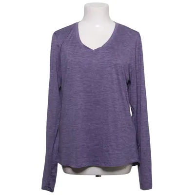 T-shirt à manches longues (Violet) de RBX Élasthane, Polyester