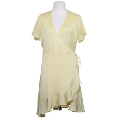 Wrap dress (Yellow) from Neo Noir Polyester
