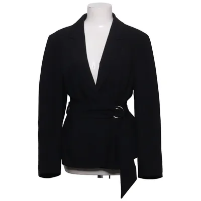 Blazer (Sort) fra Valerie Elastan, Polyester, Uld