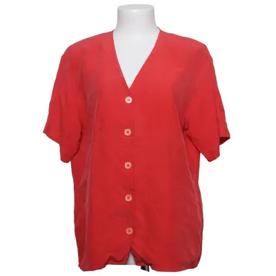 Blouse (Rouge) de Lecomte Soie