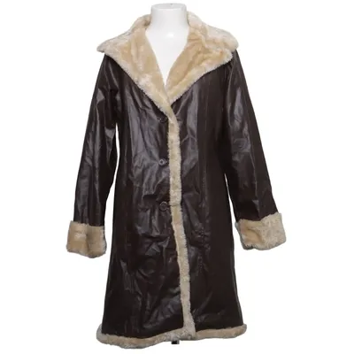 Shearlingjakke (Brun, Beige) fra Alexandra