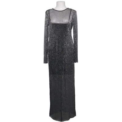 Dress (Silver) from Gina Tricot Metallic fiber, Polyester