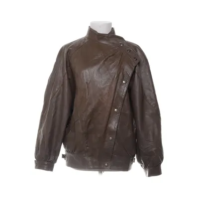 Veste en cuir (Marron)