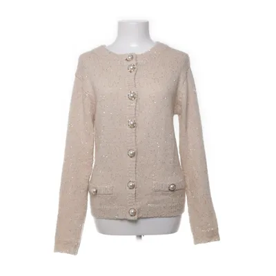 Cardigan (Beige, Guld) fra Ida Sjöstedt Alpacauld, Merinould, Polyamid, Polyester