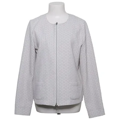 Veste (Gris, Blanc) de Erfo Coton, Élasthane, Polyester