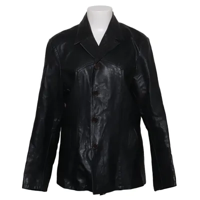 Läderkavaj (Svart) från Auluna Skinn, Polyester