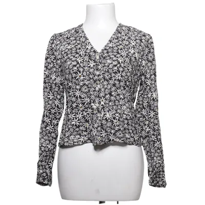 Blouse (Noir, Blanc, Multicolore) de Uniqlo Viscose
