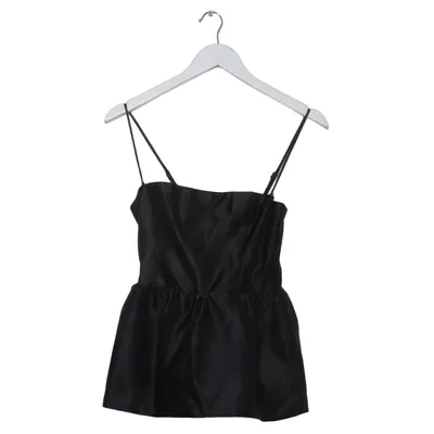 Peplum top (Black) from PrettyLittleThing Elastane, Polyester