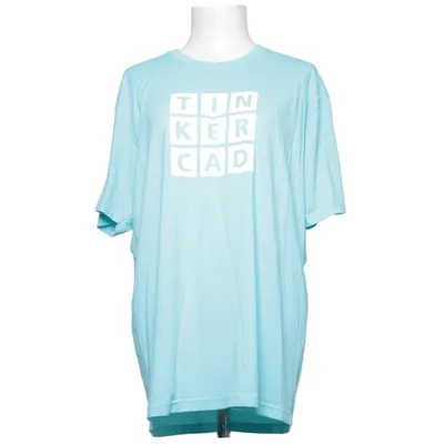 T-shirt (Turquoise) de Next Level Apparel Coton, Polyester, Viscose