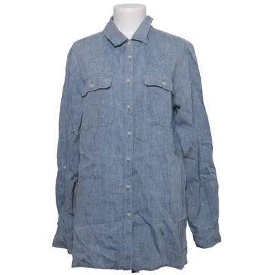 Shirt (Blauw) van Lands' End Linnen