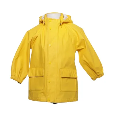 Regenjack (Geel) van Arket Polyester, Polyurethaan