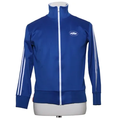 Trainingsjack (Blauw, Wit) van KTM Katoen, Elastaan, Polyester