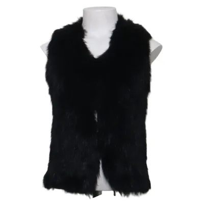 Gilet en fourrure (Noir) de Petit by Sofie Schnoor Fourrure de lapin