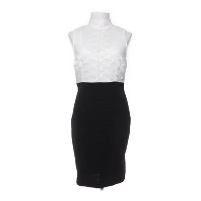 Dress (White, Black) from Bodyflirt Boutique Elastane, Polyester