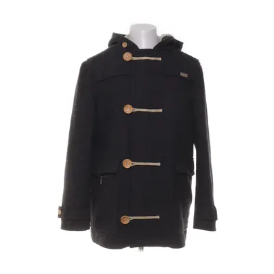 Dufflecoat (Grå) fra Makia Akryl, Bomuld, Polyester, Uld