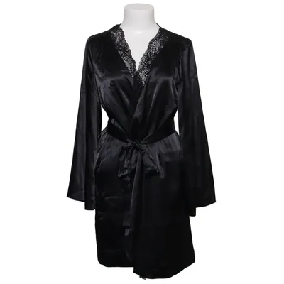 Robe de chambre (Noir) Élasthane, Polyester
