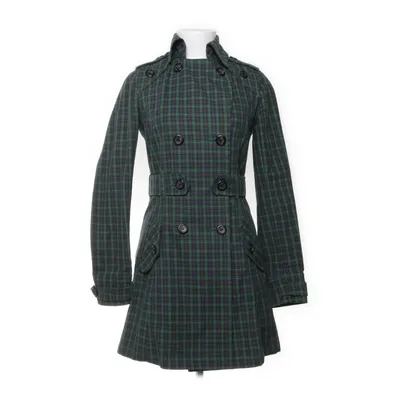 Trenchcoat (Groen, Meerkleurig) van Mango Casual Katoen