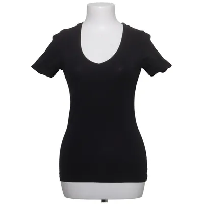 T-shirt (Noir) de Garage Coton, Élasthane