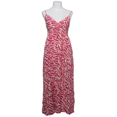 Maxi jurk (Roze, Beige) van Melya Melody Viscose