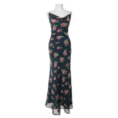 Maxi dress (Blue, Multicolored) from Rotate Elastane, Polyester