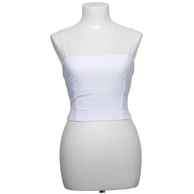 Crop top (Wit) van Alo Elastaan, Nylon, Polyester