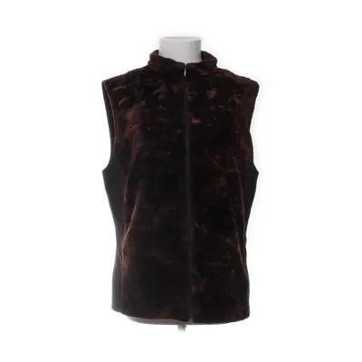 Vest (Brown, Multicolored) from Laura Lebek Cotton, Elastane, Polyester