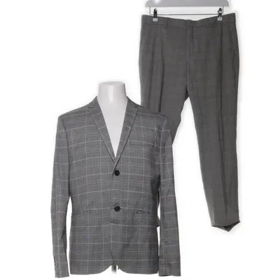 Suit (Gray, Multicolored) from H&M Polyester, Viscose, Elastane, Cotton