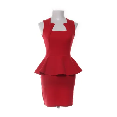 Klänning (Röd) från Evita Elastan, Polyester