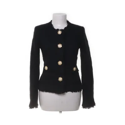 Blazer (Sort) fra Veronica Virta Bomuld, Viscose
