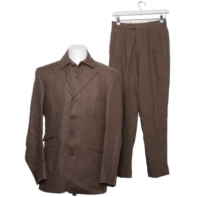 Kostym (Brun) från Jeff Nibb Linne, Viskos