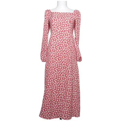 Dress (Red, White) from Peiran Polyester