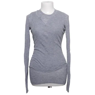 Long sleeve T-shirt (Gray) from Sandro Elastane, Polyamide, Wool