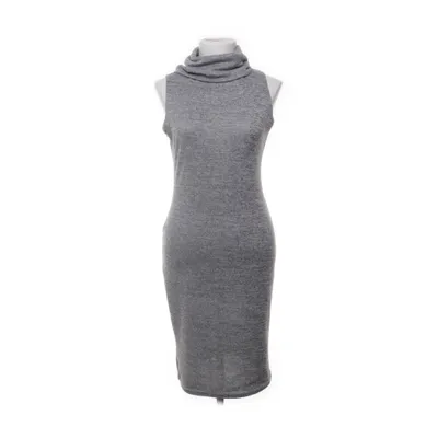 Turtleneck dress (Gray) from Missi London Elastane, Viscose