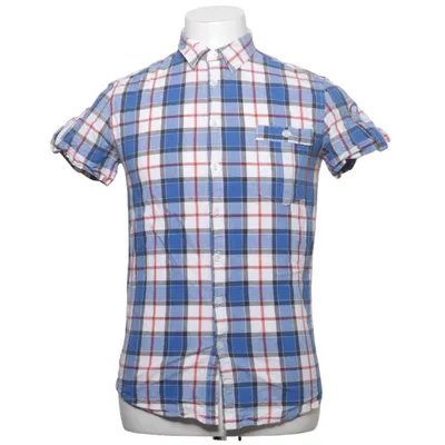Kortärmad skjorta (Blå, Vit, Röd) från Paperback Bomull