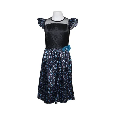 Dress (Black, Blue, Multicolored) from Carnival Polyester