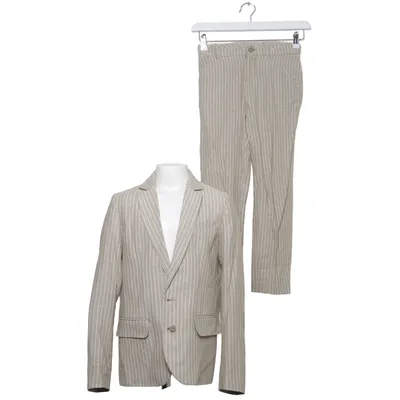 Kostym (Beige, Vit) från H&M Bomull, Polyester