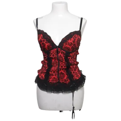 Corset (Red, Black) from Censored Elastane, Polyamide