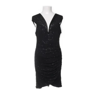 Cocktailkjole (Sort, Flerfarvet) Elastan, Polyester