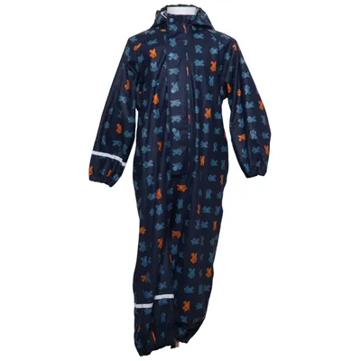 Overall (Blauw, Oranje) van Celavi Polyester, Polyurethaan