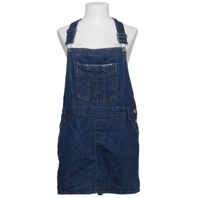 Dungaree dress (Blue) from Mango Denim & Tees Cotton