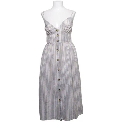 Jurk (Geel, Grijs, Wit) van Influence Katoen, Polyester