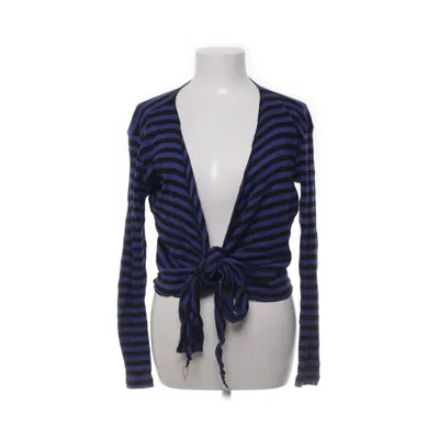 Wrap top (Blue) from Mads Nørgaard Cotton