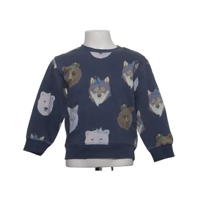Sweatshirt (Blauw, Meerkleurig) van Whooli Chen x H&M Katoen, Polyester