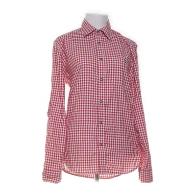 Flannel skjorte (Rød, Hvid) fra Alphorn Bomuld, Polyester