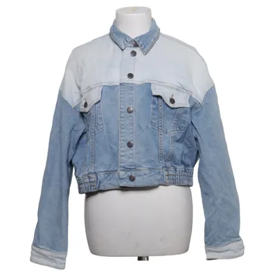 Jeansjacke (Blau) von Object Elasthan, Bio-Baumwolle