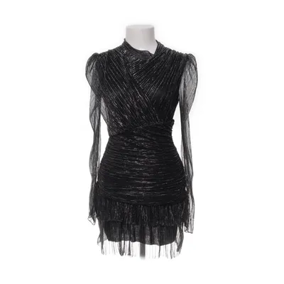 Cocktailkjole (Sort, Sølv) fra Meet Me There Elastan, Polyester, Viscose