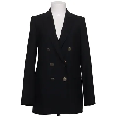 Blazer (Zwart) van Hallhuber Donna Elastaan, Polyester, Wol
